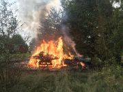 Brand Bauwagen